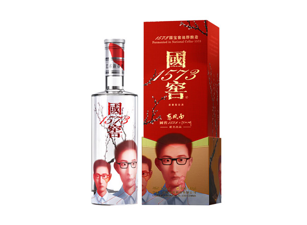 同城回收国窖1573·艺术新春酒·东方面