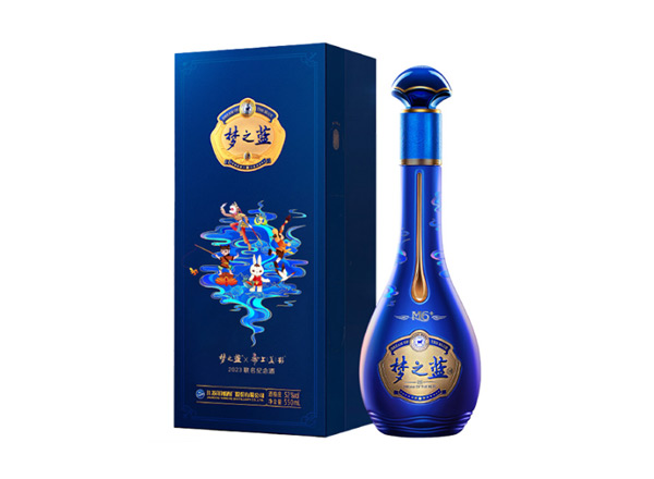 同城回收梦之蓝×上美影 2023联名纪念酒行情价格