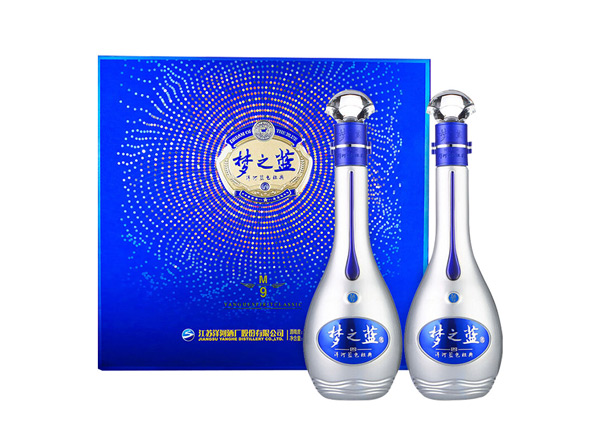 同城洋河梦之蓝M9高端礼盒回收