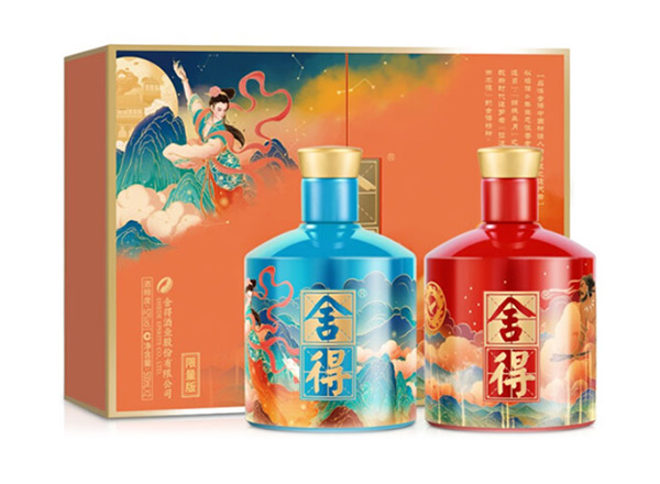 同城舍得酒回收艺术·舍得（追天者 夸父+嫦娥）