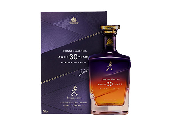 同城Johnnie Walker尊尼获加30年回收尊尼获加威士忌紫金臻选750ml礼盒装洋酒收购约翰走路中国限量版