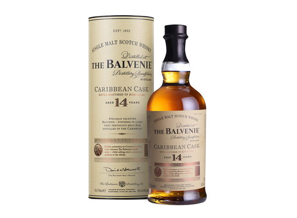 同城百富14年回收百富威士忌加勒比桶陈酿The Balvenie Caribbean Cask洋酒上门收购
