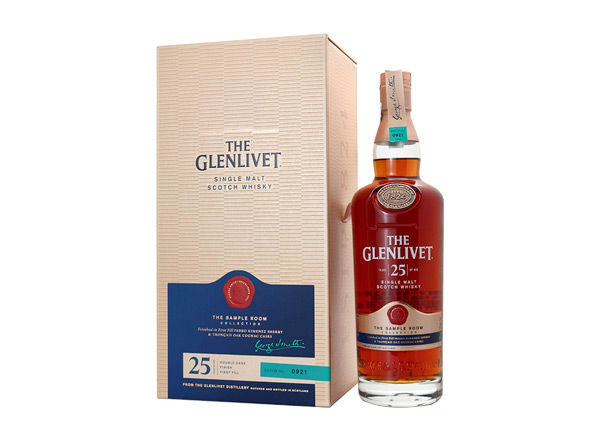 同城The Glenlivet回收格兰威特25年苏格兰单一麦芽威士忌陈酿风味创造系列