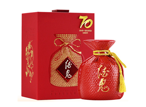 同城回收酒鬼酒红坛70纪念酒1949-2019年收藏酒54度700ml上门收购行情价格