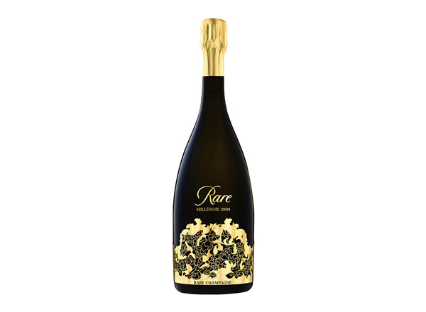 同城白雪稀露香槟回收稀露黑钻年份香槟经典款Rare Brut