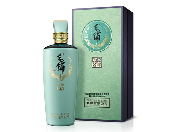 同城劲牌毛铺酒回收毛铺草本年份酒•8年草本42度52度行情价格