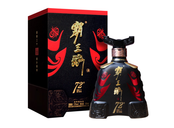 同城回收石花霸王醉酒72° 白酒礼盒