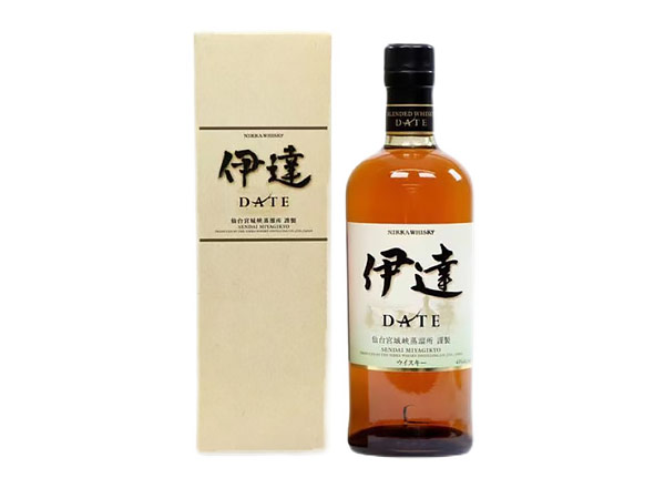 同城Nikka Date回收一甲宫城峡蒸馏所产伊达调和型威士忌